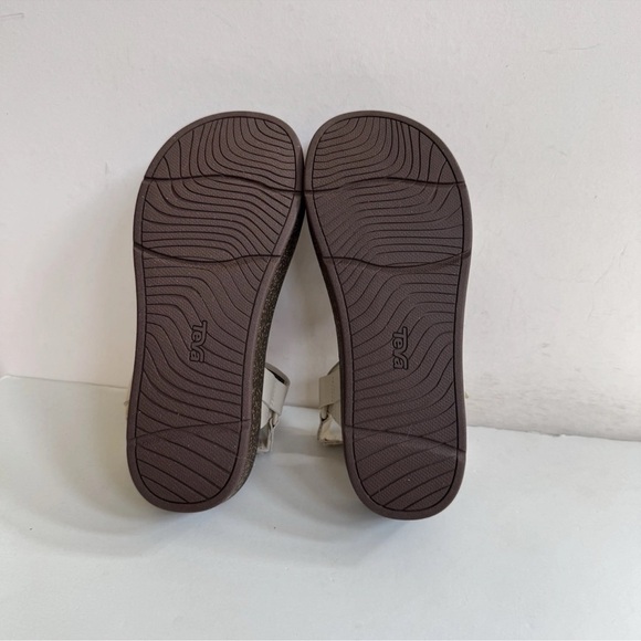 TEVA WOMEN MADERA BIRCH STRAPPY WEDGE PLATFORM SANDALS US 9.5 - Picture 5 of 5